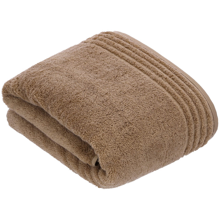 Vossen Vienna Style Supersoft Badetuch 100 x 150 cm Camel, Badetuch 100 x 150 cm Camel