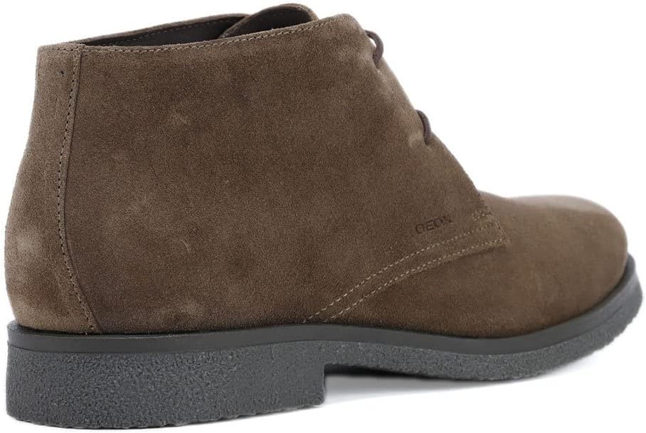 Geox UOMO CLAUDIO A Herren Derby Schnürhalbschuhe 42 EU Chocolate, 42 EU Chocolate