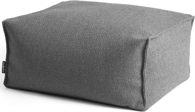 mokebo Pouf oder Hocker aus Recyclingstoff &