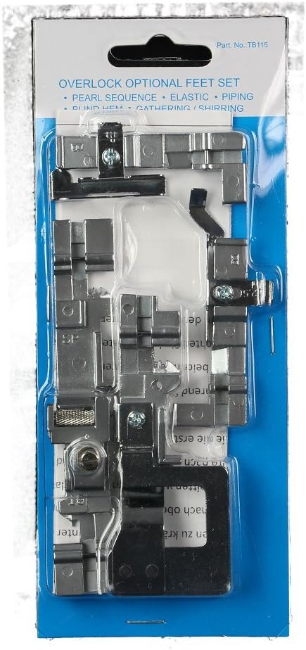 Gritzner Füsschenset (5-teilig) 788 Overlock