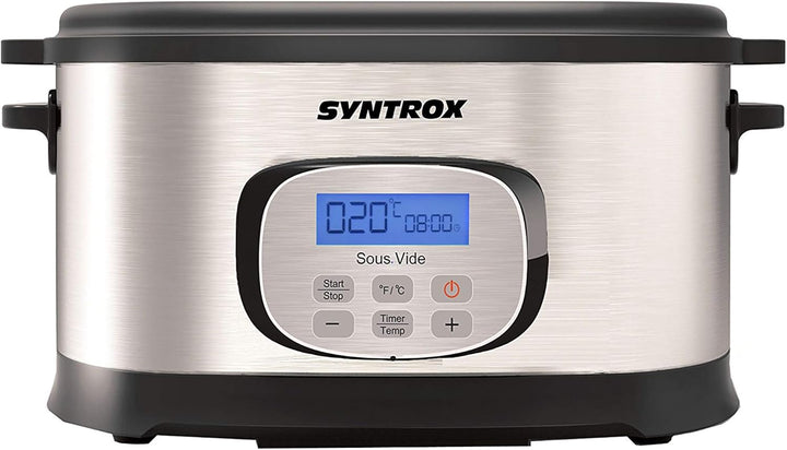 Syntrox Germany Sous Vide Kocher Multikocher, Vakuumgarer, Slow Cooker Langsamgarer, Schongarer der
