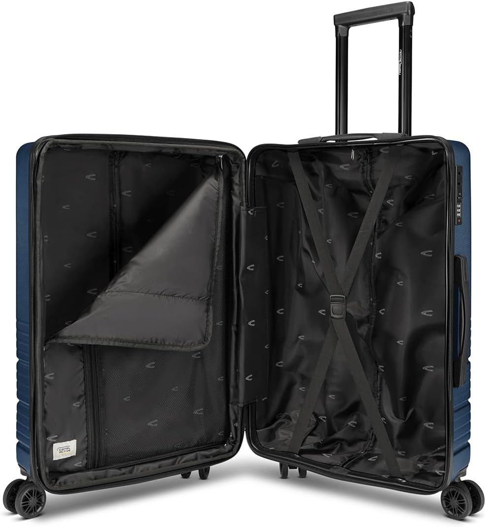 camel active Koffer-Set 3-teilig für Damen und Herren | Reise-Trolleys 47 x 30 x 78 cm aus hochwerti