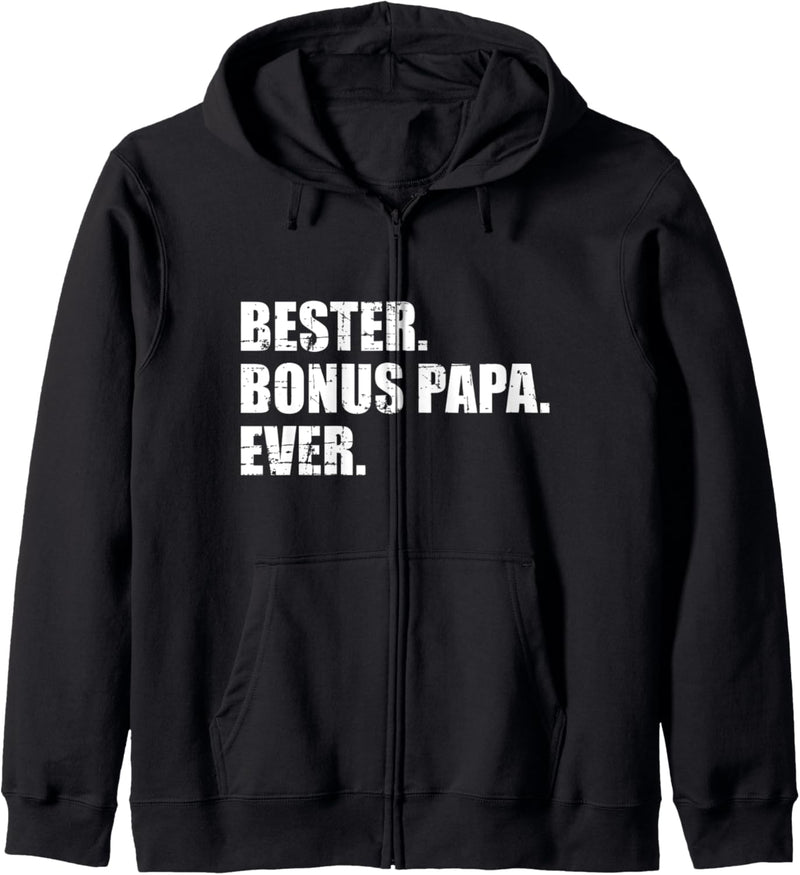 Bester Bonus Papa ever Kapuzenjacke