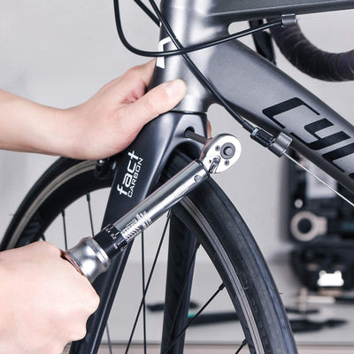 CXWXC Drehmomentschlüssel Fahrrad 1/4 Zoll, 1 bis 25 Nm Drehmoment ±4% Genauigkeit, Reparatur Tool D