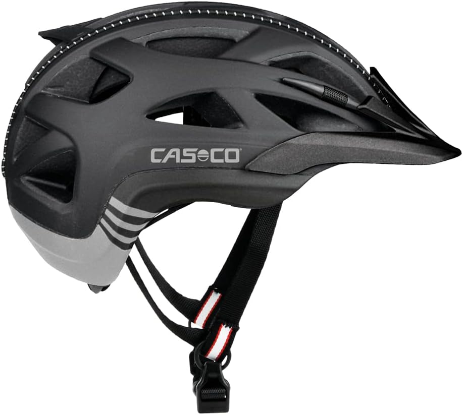 Casco Erwachsene Active 2 Fahrradhelm L (58-62 cm) Mehrfarbig (mehrfarbig (schwarz-anthrazit)), L (5
