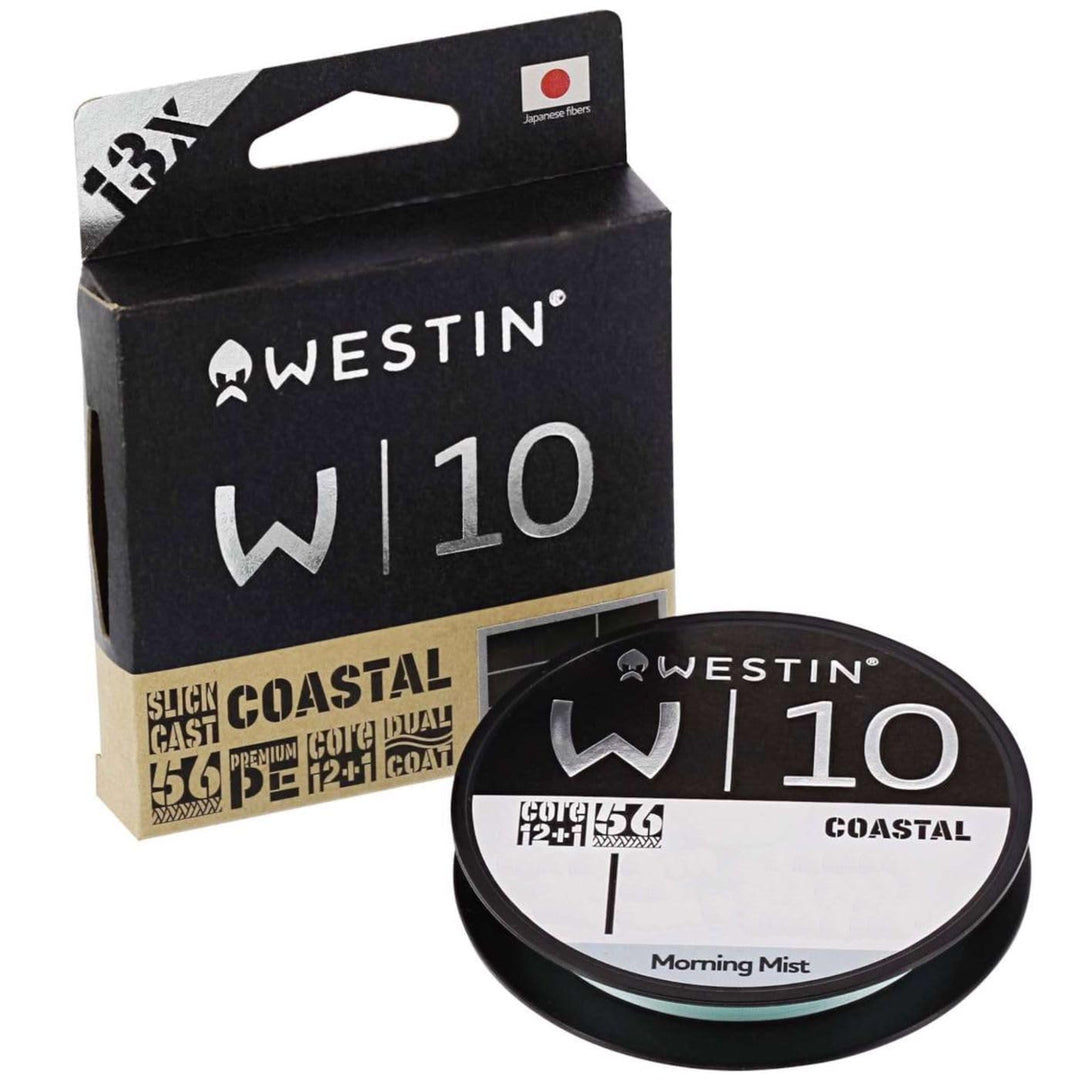 Westin W10 13 Braid Coastal Morning Mist - 150m geflochtene Schnur 0.128mm / 7.3kg, 0.128mm / 7.3kg