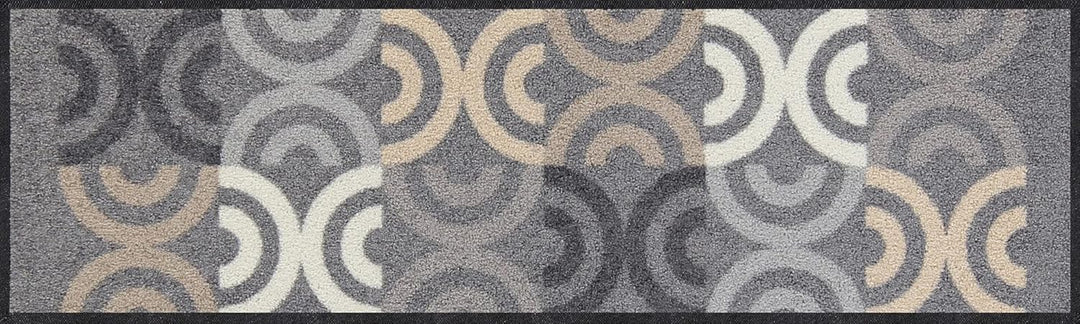 Salonloewe Fussmatte & Eingangsmatte Borrby City-chic in 30x100 cm - Schmutzfangmatte & Fussabtreter