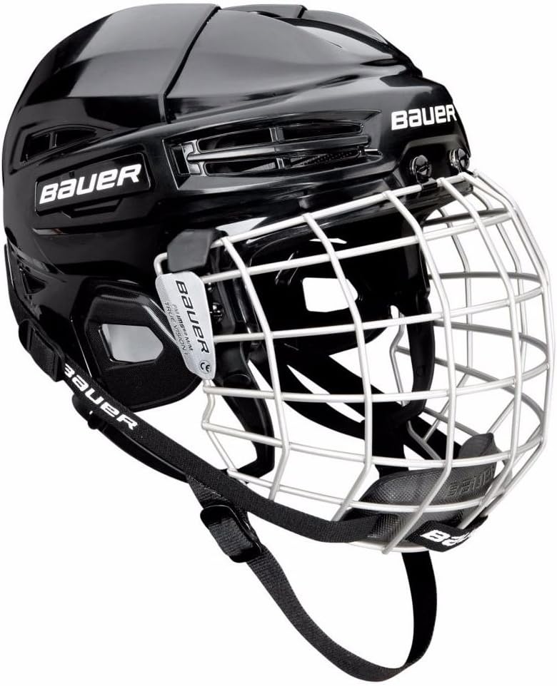 Bauer Helm mit Gitter IMS 5.0, Kopfumfang 54-58, in der Farbe blk