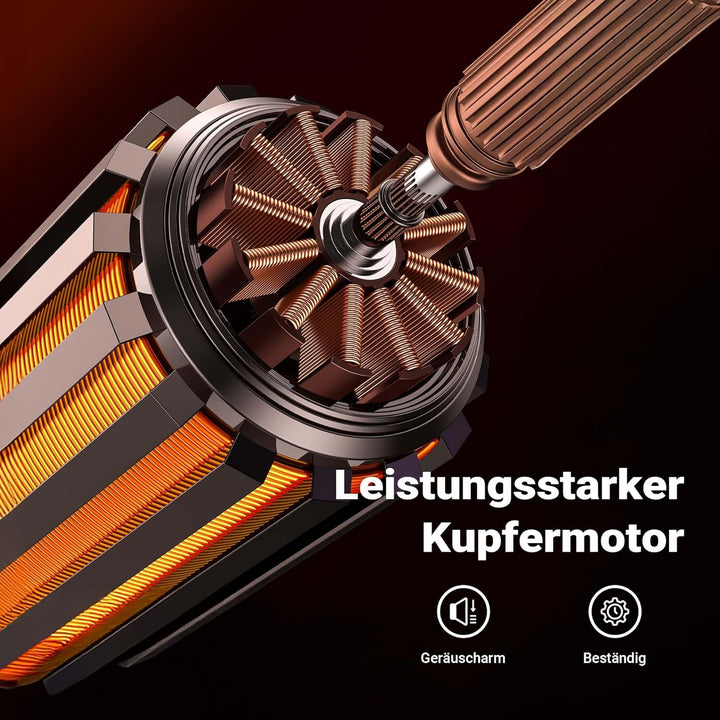 Wiltec Mini Pumpe 12-15 l/min 8500 U/min 12 V, 16 mm Auslass, Tauchpumpe für Wasser und Dieselöl, zu