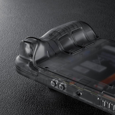 eXtremeRate Ersatz Full Case&Tasten Set für Steam Deck, DIY-Gehäuse Fronthülle/Rückplatte/Trigger D-