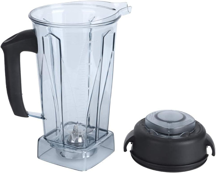 Rehomy Klarer Blender Cup Ersatz Blender Flasche Blender Zubehör Cup Blade Deckel Fit für Vitamix