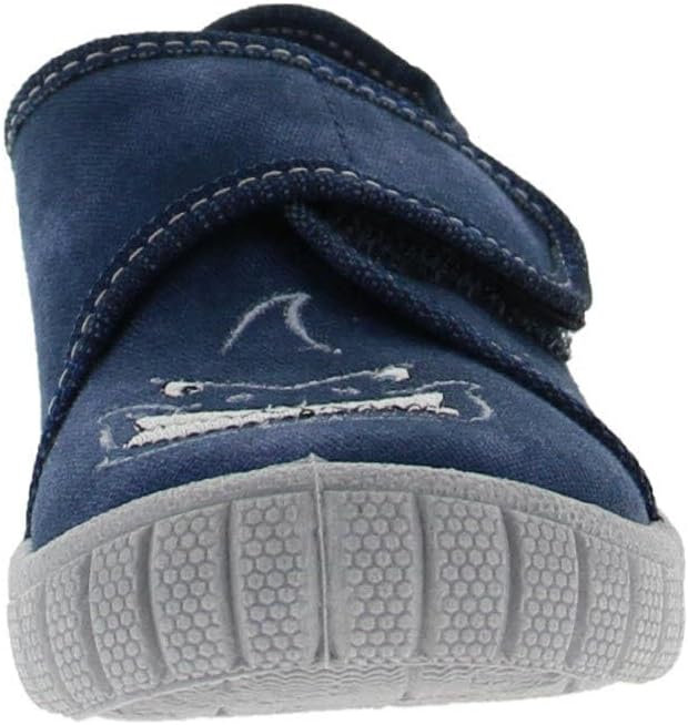 Superfit Jungen Bill Hausschuhe 33 EU Weit Blau 8060, 33 EU Weit Blau 8060