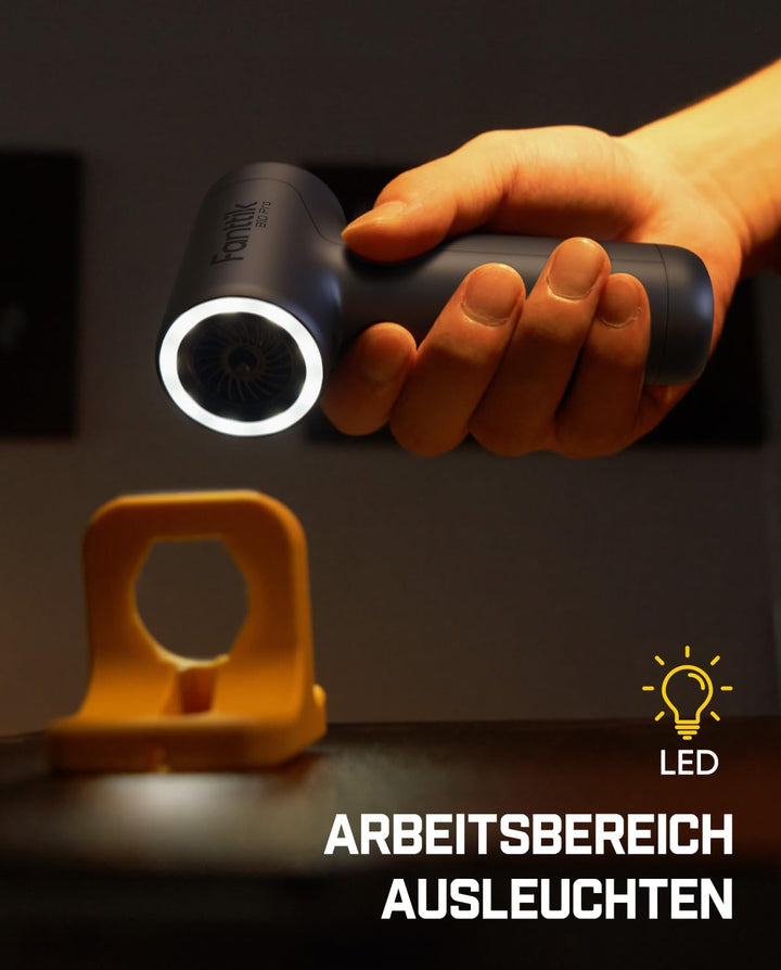 Fanttik B10 Pro Elektrische Staubgebläse, 110.000 U/min bürstenloser Motor, 3-Gang einstellbare Mini