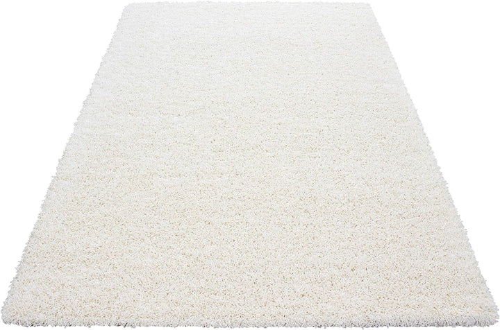 Hochlfor Wohnzimmerteppich Einfarbig Design Langflor Teppich Wohnzimmer Schlafzimmer Esszimmer Flur