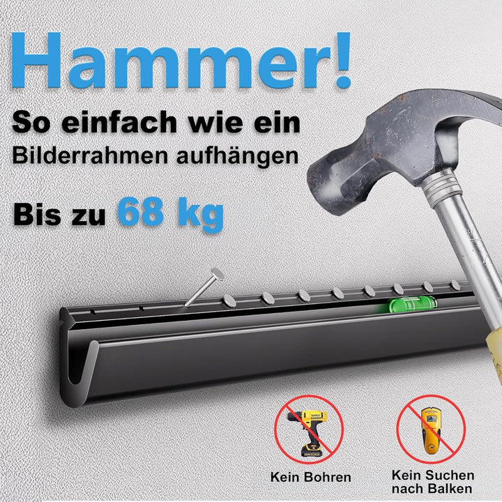 Auoace TV Wandhalterung Fernseher für 32-75 Zoll, bis zu 68kg, TV Halterung für Gipskartonwände und