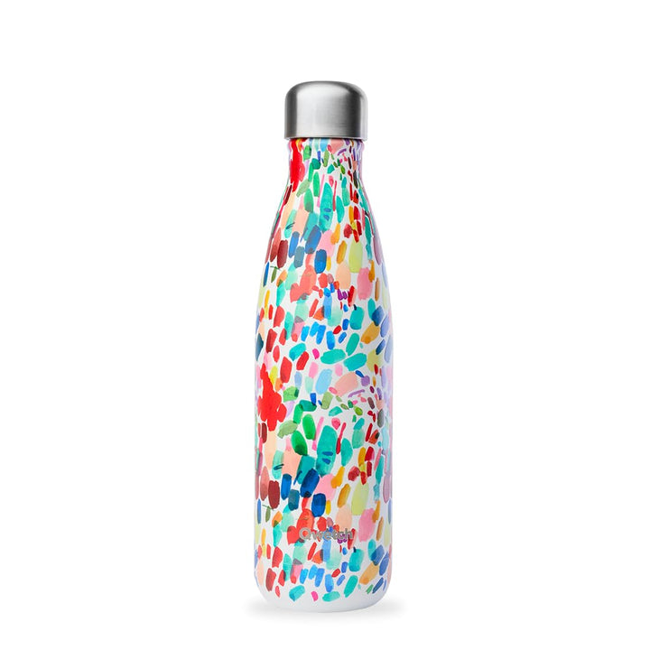QWETCH - Isothermische Originals Flasche - Arty 500ml - Nomadische Edelstahlflasche - 24h Kalt und 1