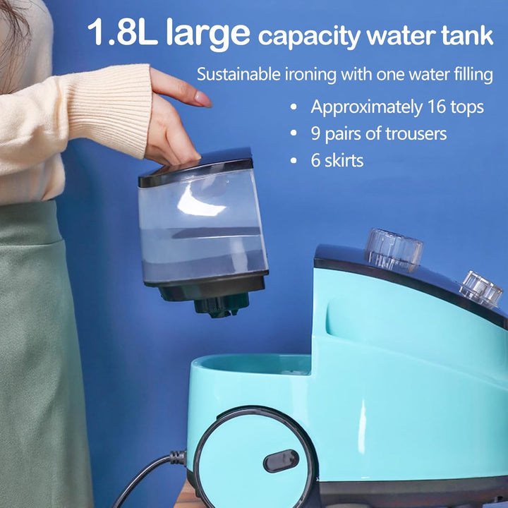 Dampfglätter, Steamer 2000W 36g/min Konstanter Dampf 11 Dampffunktionen Dampfgerät für Kleidung mit