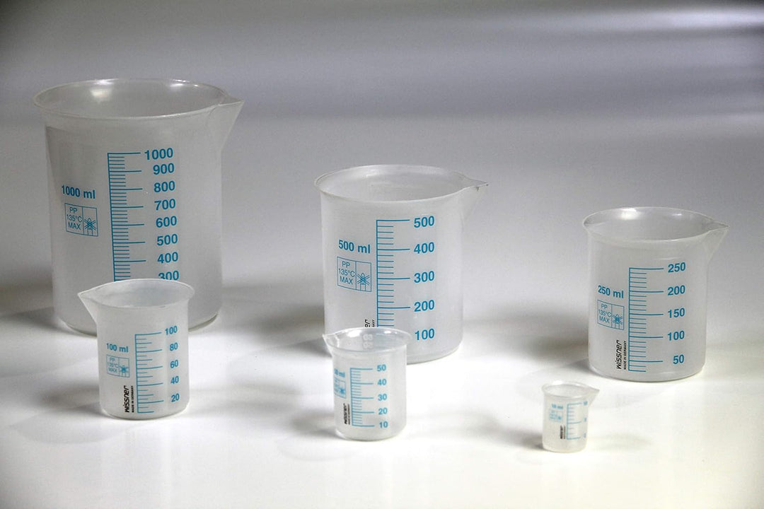 WISSNER 100110 aktiv lernen - 6 Messbecher -RE-Plastic