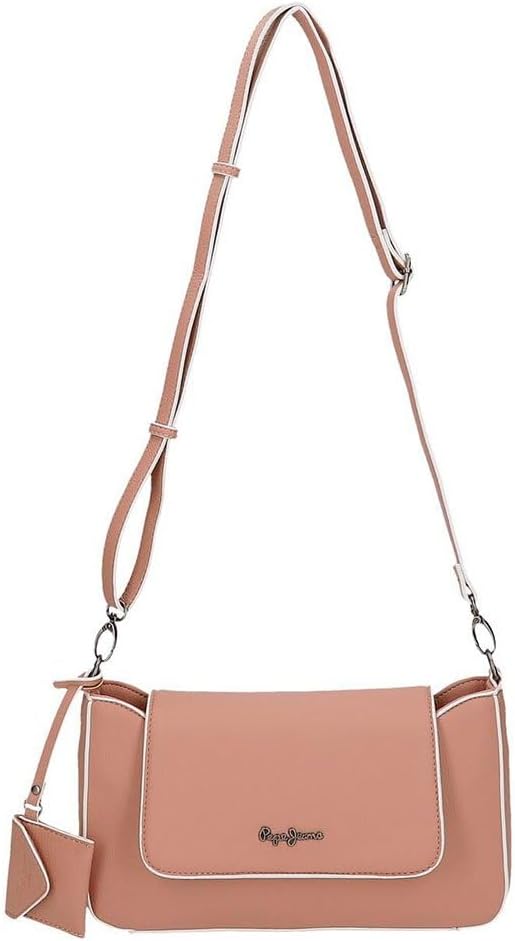 Pepe Jeans Damen Jeny Gepäck- Messenger Bag Einheitsgrösse Rosa, Einheitsgrösse Rosa