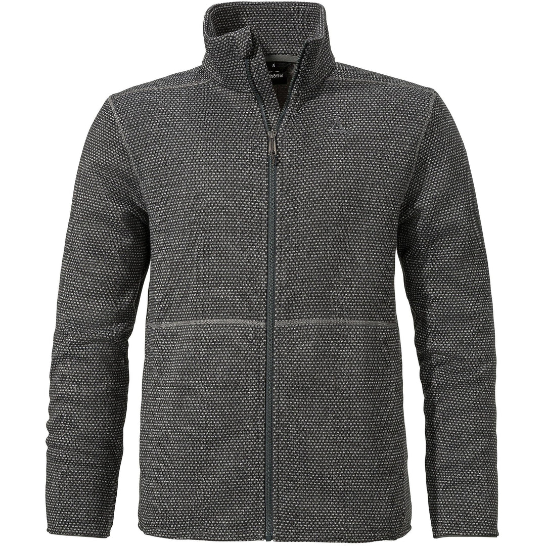 Schöffel Herren Aurora Fleece Jacke Fleecejacke Fleecepullover 52 Asphalt, 52 Asphalt