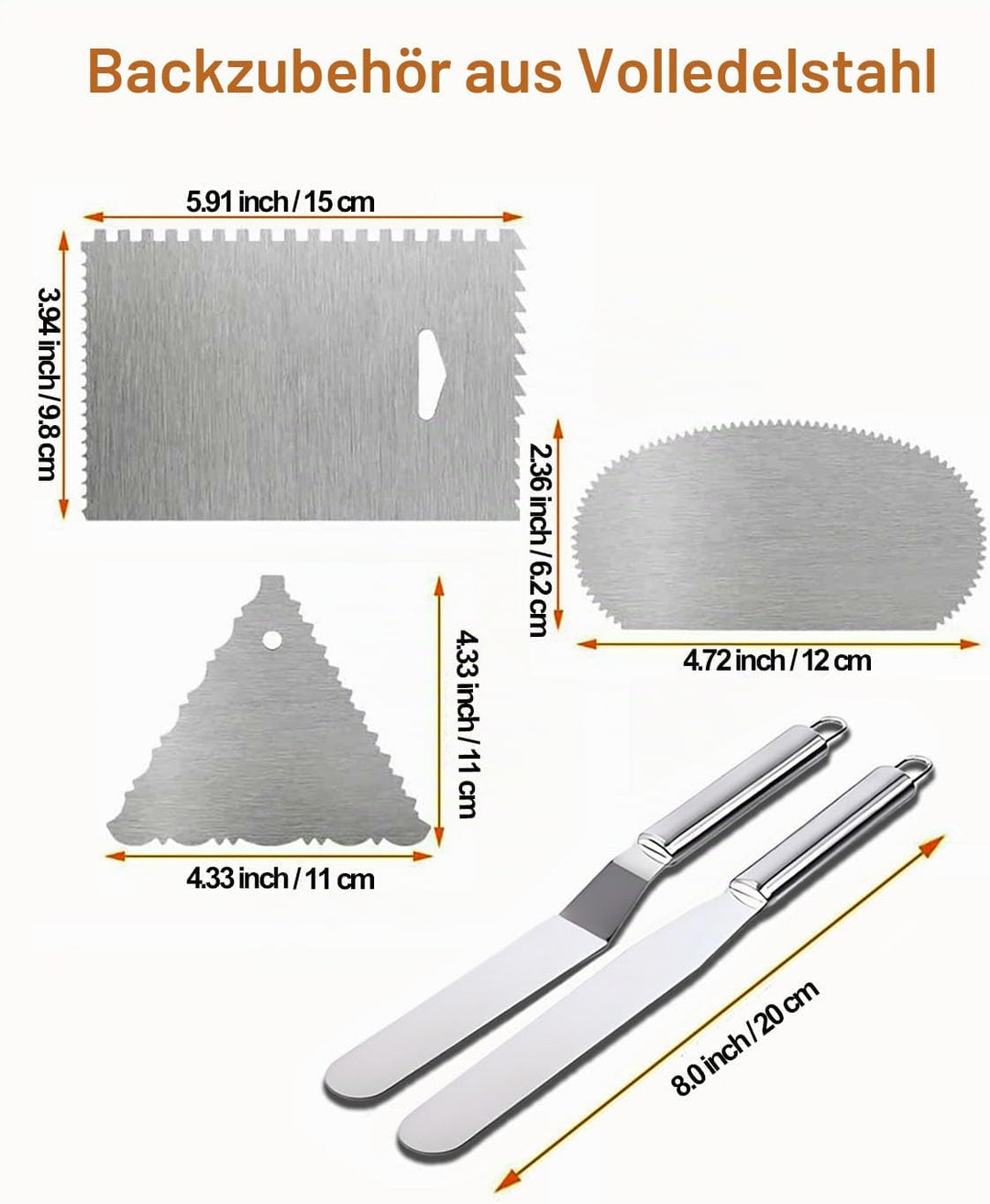 Tortenplatte Drehbar Aluminiumlegierung, Yizish 12-Zoll-Tortenständer Kuchen Drehteller mit Edelstah