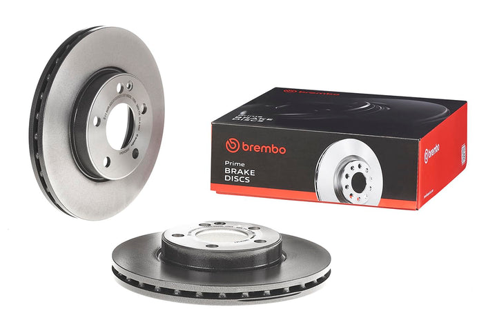 Brembo 09.B343.41 Vordere Bremsscheibe mit UV Lackierung, Anzahl 2