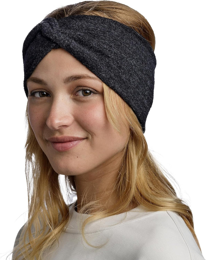 Buff Polar Stirnband Merino Headband Einheitsgrösse Schwarz, Einheitsgrösse Schwarz
