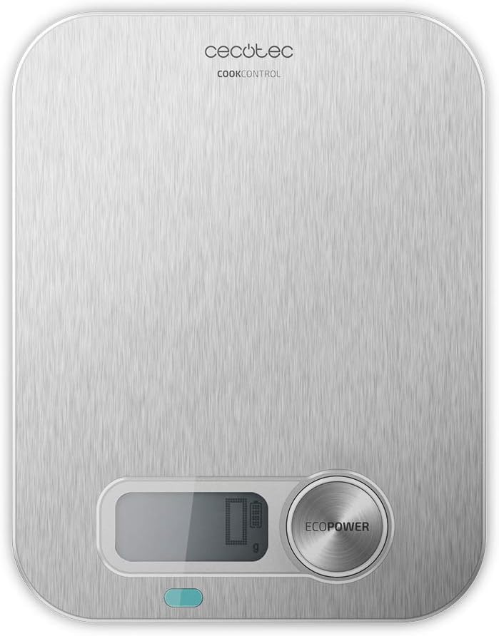 Cecotec Küchenwaage Kochsteuerung 10400 Smart Healthy EasyHang. 8k maximale Kapazität, Edelstahl, Gr
