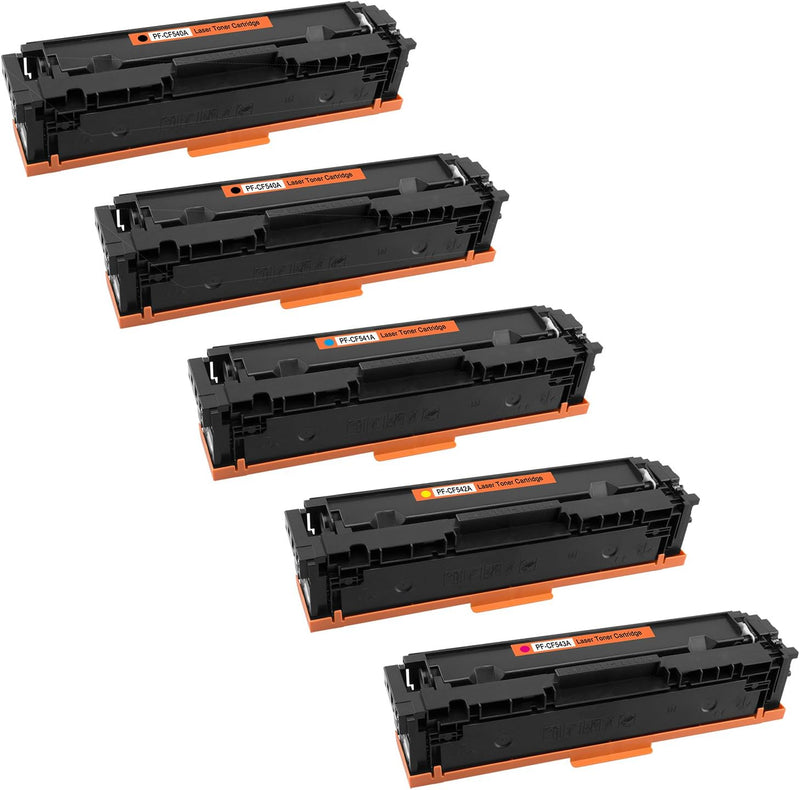 Tito-Express 5 Toner für HP CF540A-CF543A Color Laserjet Pro M 254 DNW MFP M 281 FW 281 FDW