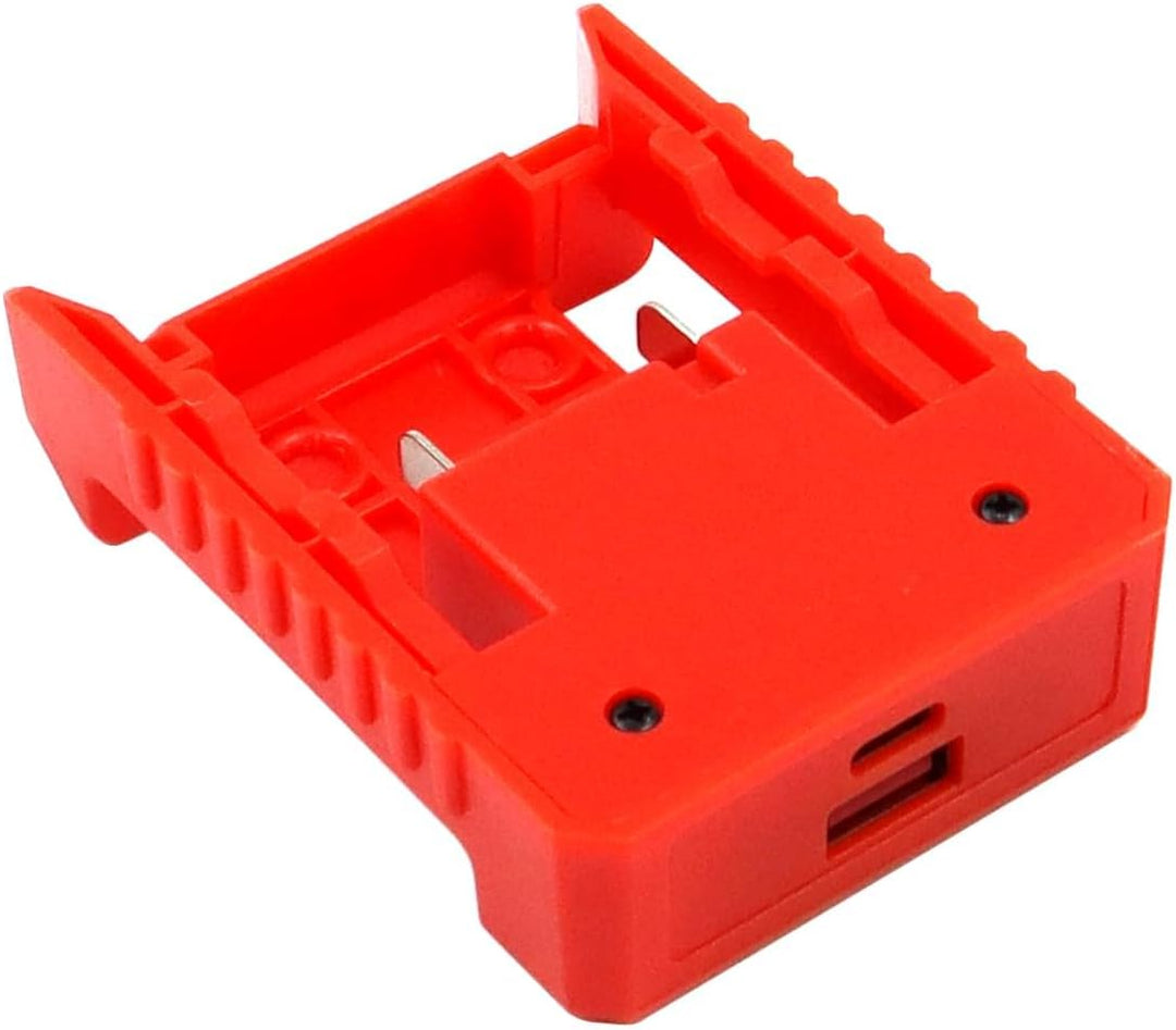 Namvo 2 STK. USB-Akkuadapter für Einhell 18 V Power X-Change Akkusystem mit USB- und Typ-C-Schnellla