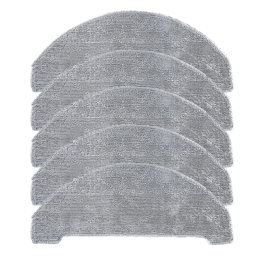 GYing 5 StüCke Roboter Staub Sauger Mopp Tuch Wischmopp für L6 Pro-Roboter Staubsauger Mop Cloth