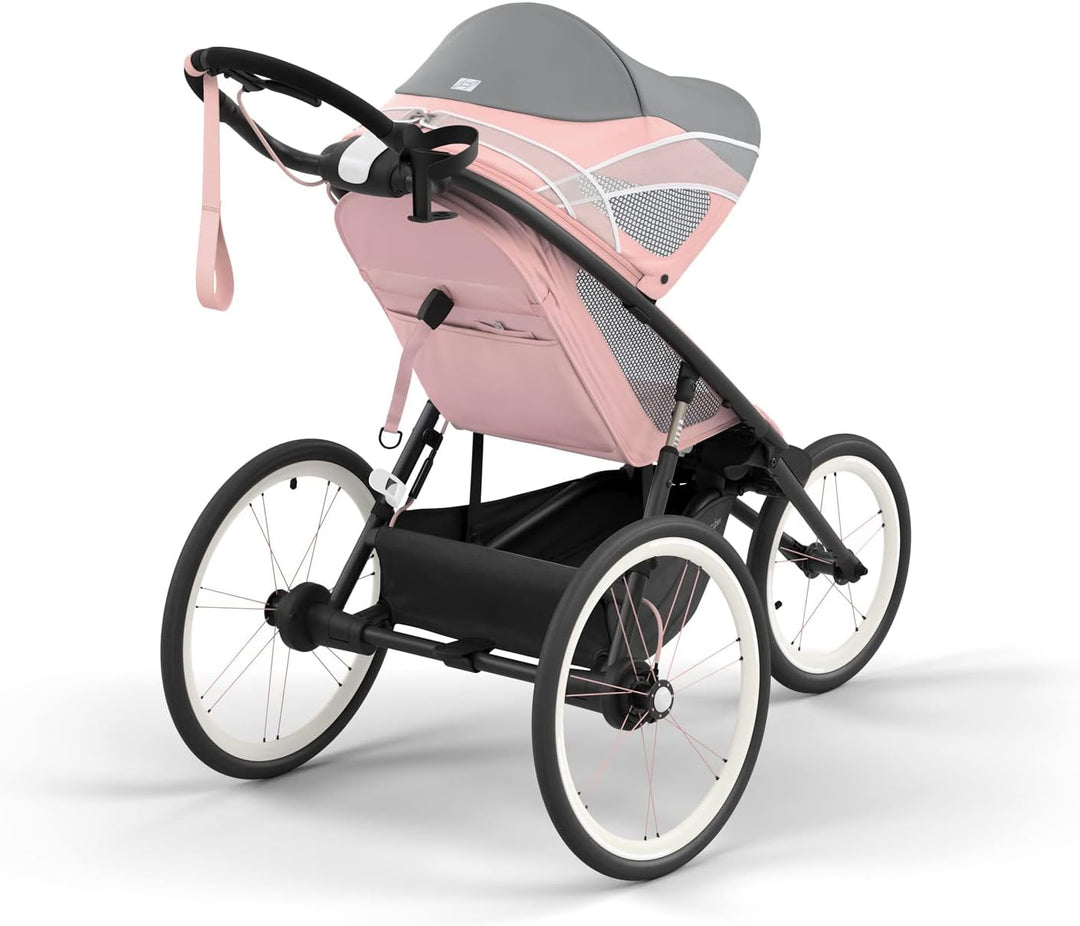 Cybex 2-in-1 Getränkehalter für Jogger-Kinderwagen AVI, Handy- und Flaschenhalter, Schwarz 2in1 Flas