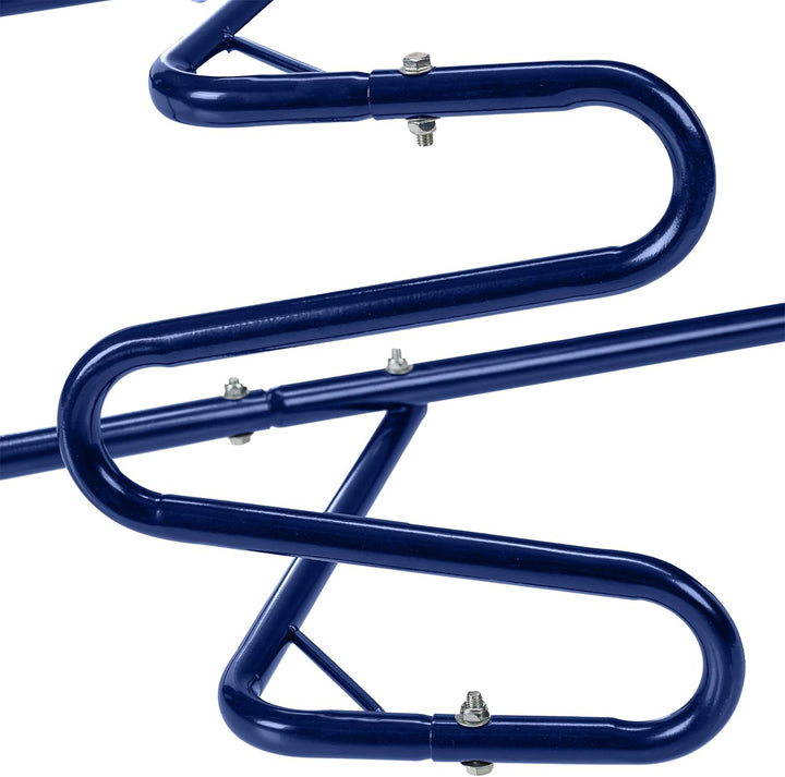 Relaxdays Müllpresse für die Mülltonne, Müllverdichter Hausmüll, Restmüll, Plastik, manuelle Hausmül