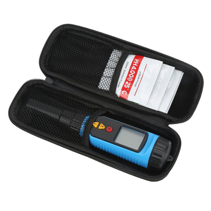 PH-Meter Digitaler PH Messgerät PH-Teststift 0-14 PH-Messbereich FüR Brot Fleisch Obst mit Tragetasc