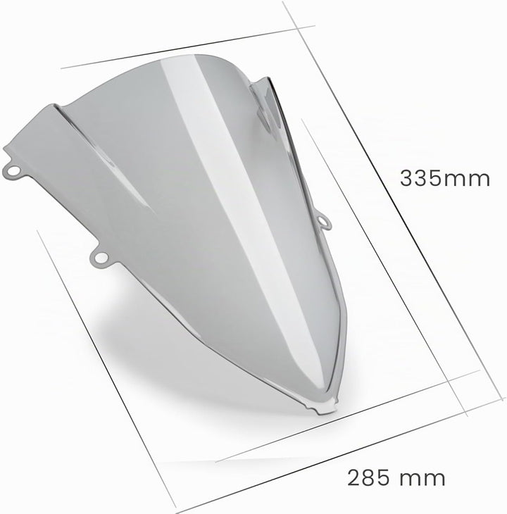 Puig Racingscheibe 3568H für Honda CBR650R 19' Getönt, Getönt