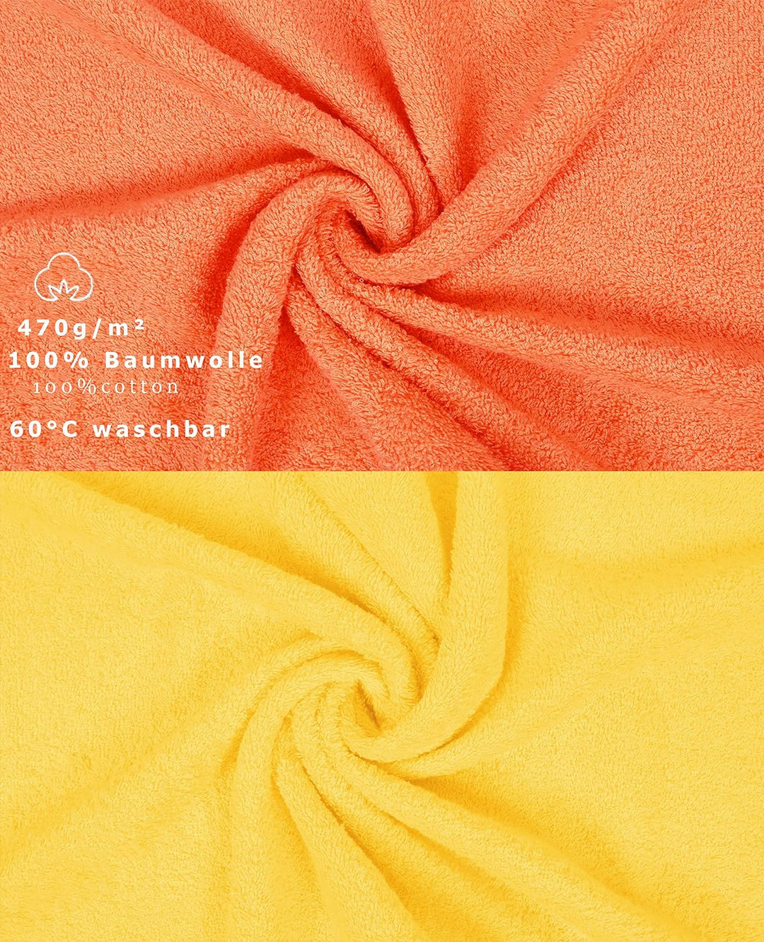 Betz 10-TLG. Handtuch-Set Classic 100% Baumwolle 2 Duschtücher 4 Handtücher 2 Gästetücher 2 Seiftüch