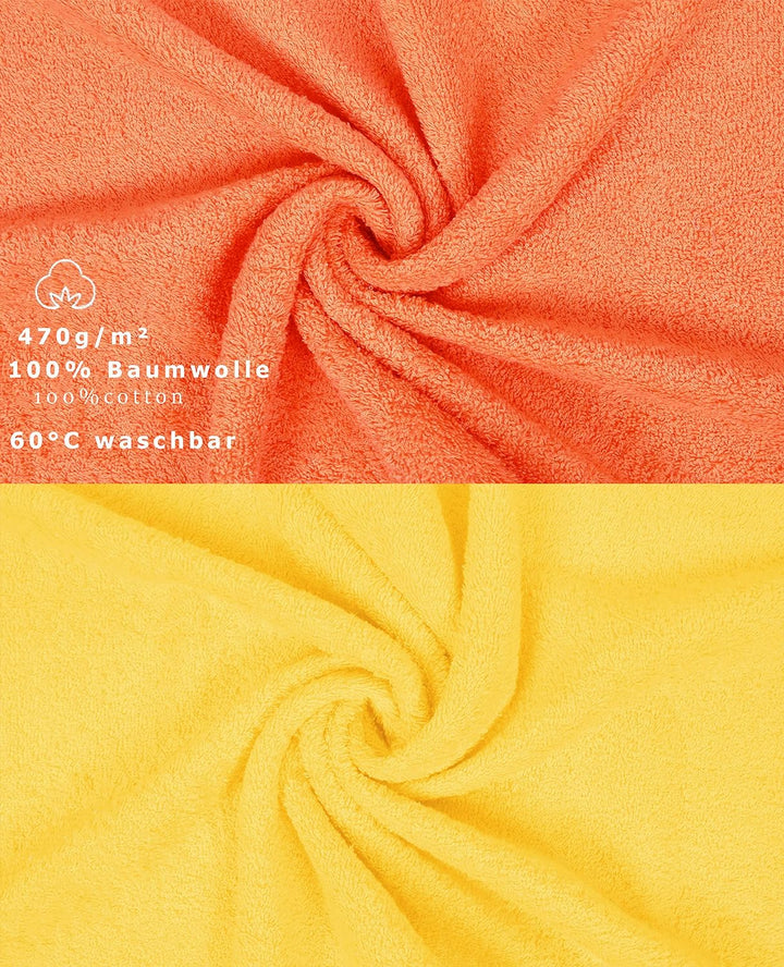 Betz 10-TLG. Handtuch-Set Classic 100% Baumwolle 2 Duschtücher 4 Handtücher 2 Gästetücher 2 Seiftüch