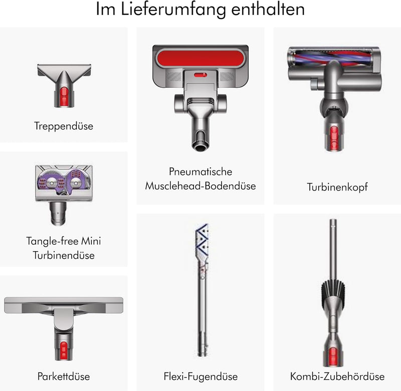 Dyson Cinetic Big Ball Absolute 2 beutelloser Staubsauger EEK A (Inkl. pneumatischer-, Turbinen Carb