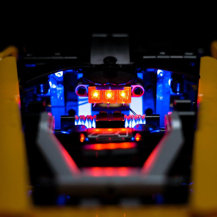 Fernbedienung Licht-Kit für Lego 42172 McLaren P1 (Nicht Lego), Led Beleuchtungs Set für Lego Techni