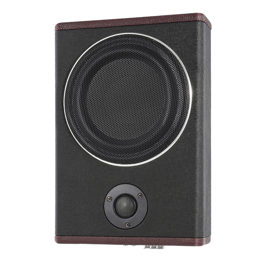 600W Aktiv Subwoofer Auto, 200W Nennleistung Kompakt Bass Box Lautsprecher, 8 Zoll Untersitz Subwoof