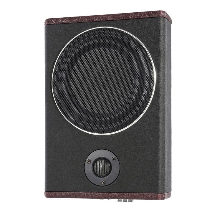 600W Aktiv Subwoofer Auto, 200W Nennleistung Kompakt Bass Box Lautsprecher, 8 Zoll Untersitz Subwoof