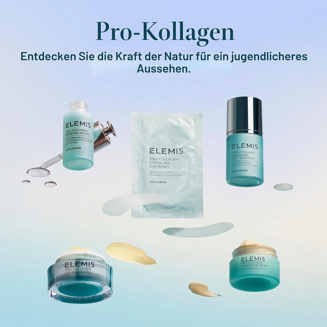 Elemis Pro-Kollagen Augenpflege – fortschrittliche Augenbehandlung, Eye Revive Mask & Vitality Cream