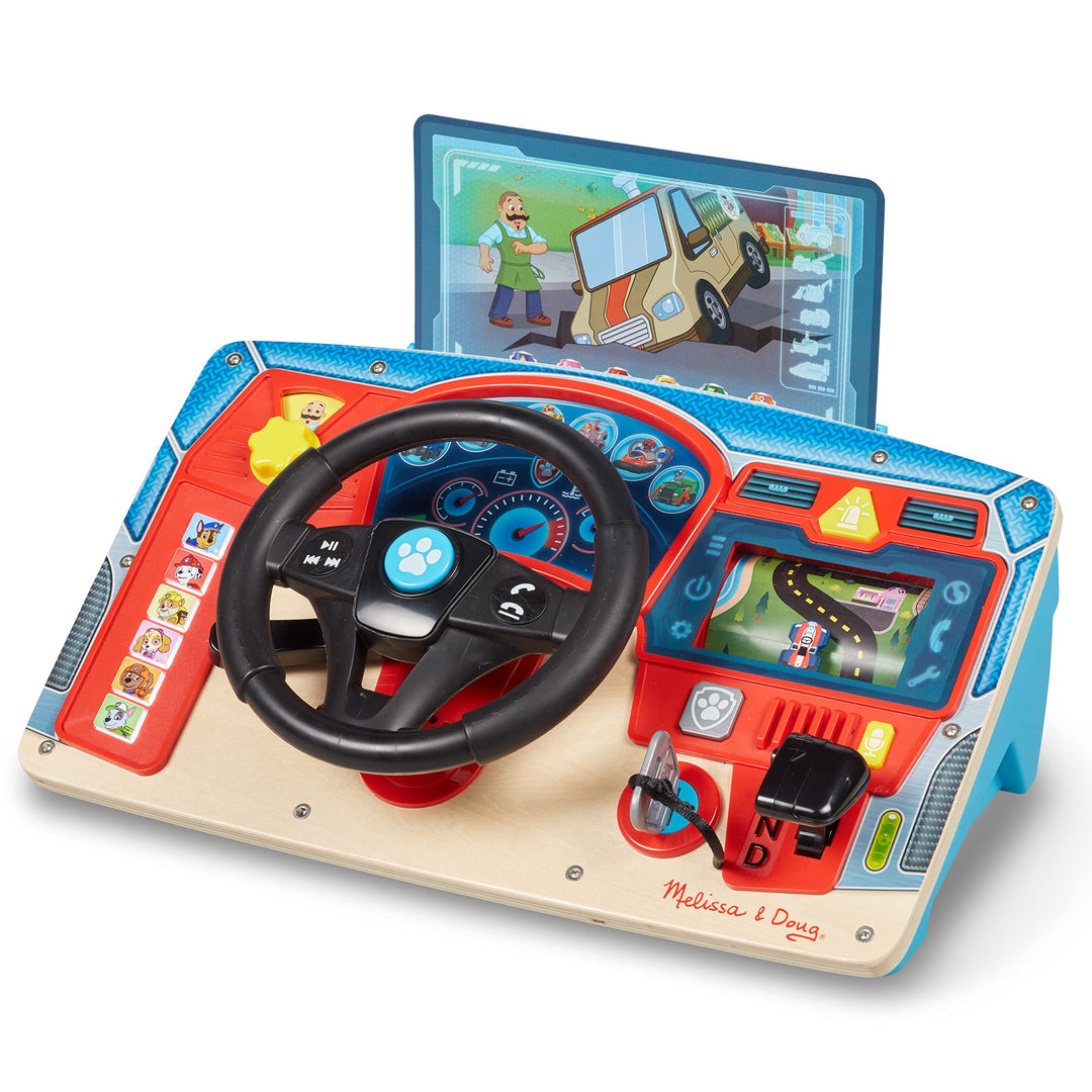 Melissa & Doug PAW Patrol Rettungsmission, Armaturenbrett aus Holz, Holzspielzeug, Lernspielzeug, Li