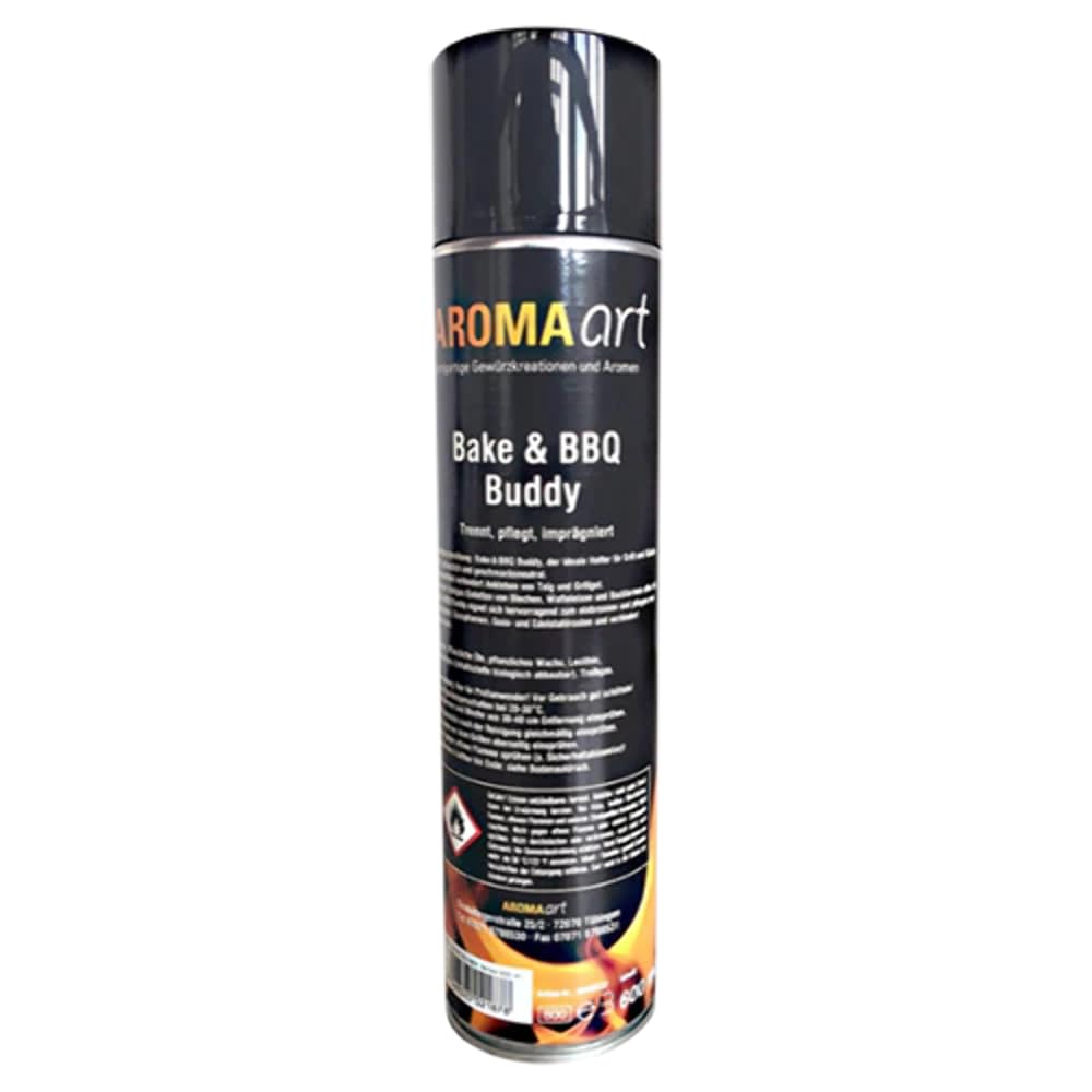 BBQ & Bake Buddy, Grillrostpflege und Antihaftspray 600 ml