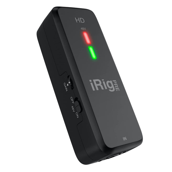iRig Pre HD - Digital, high definition microphone interface with studio quality preamp, Digital