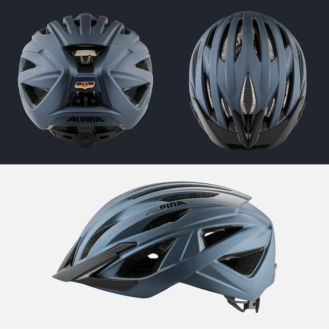 ALPINA Parana - Leichter, Individuell Anpassbarer Touren Fahrradhelm Mit Fliegennetz Für Erwachsene