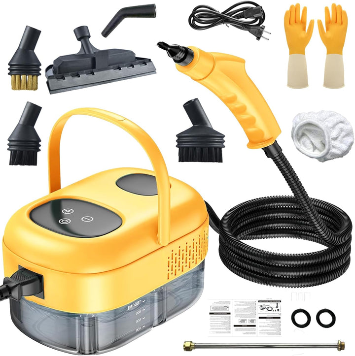 Dampfreiniger,2500W Mehrzweck-Dampfreiniger Handgerät,1000ml Handdampfreiniger Elektrischer Dampfrei