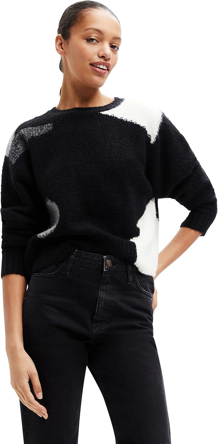 Desigual Damen Pullover Sweater, XL