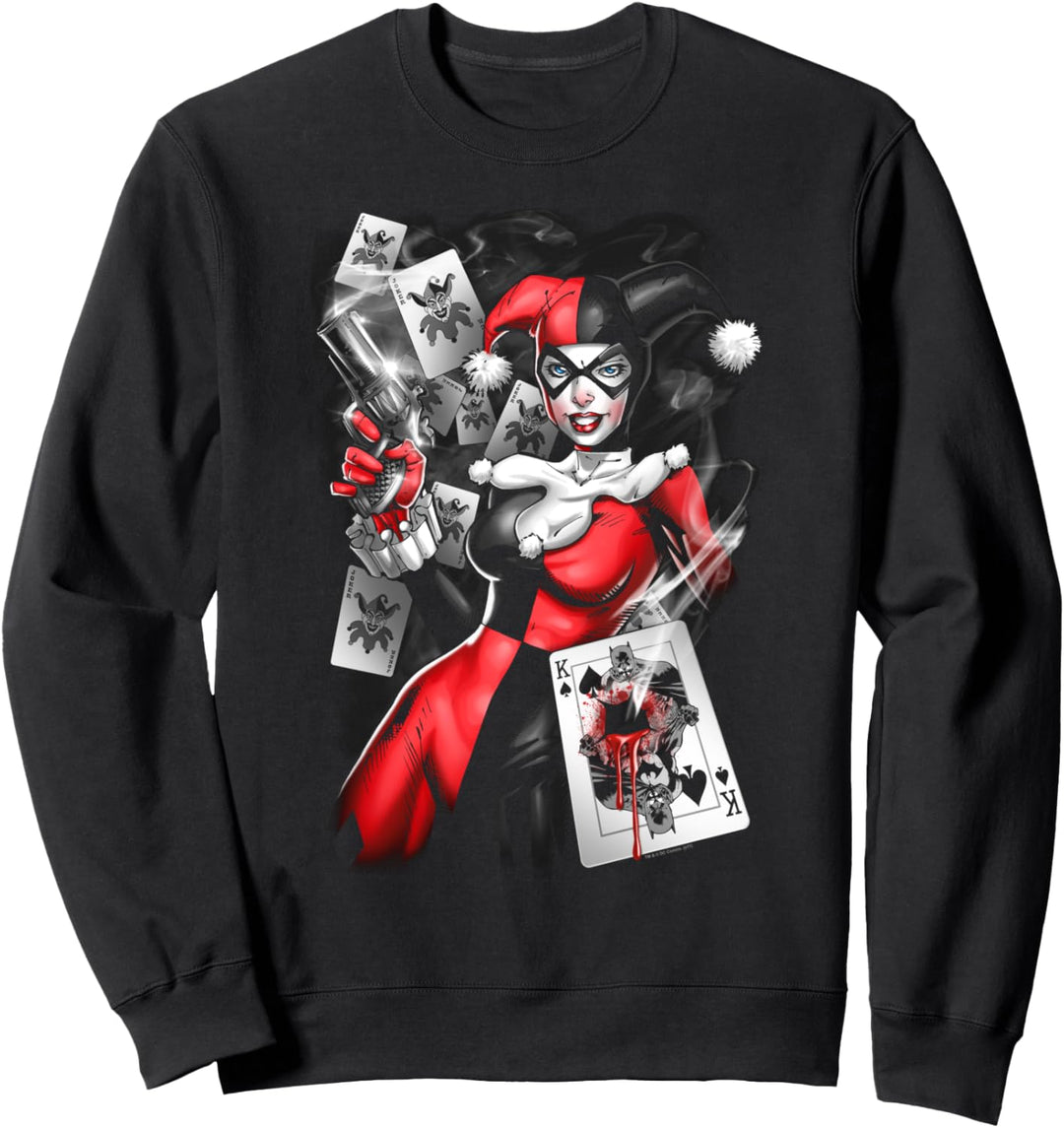 Harley Quinn Smoking Gun Sweatshirt