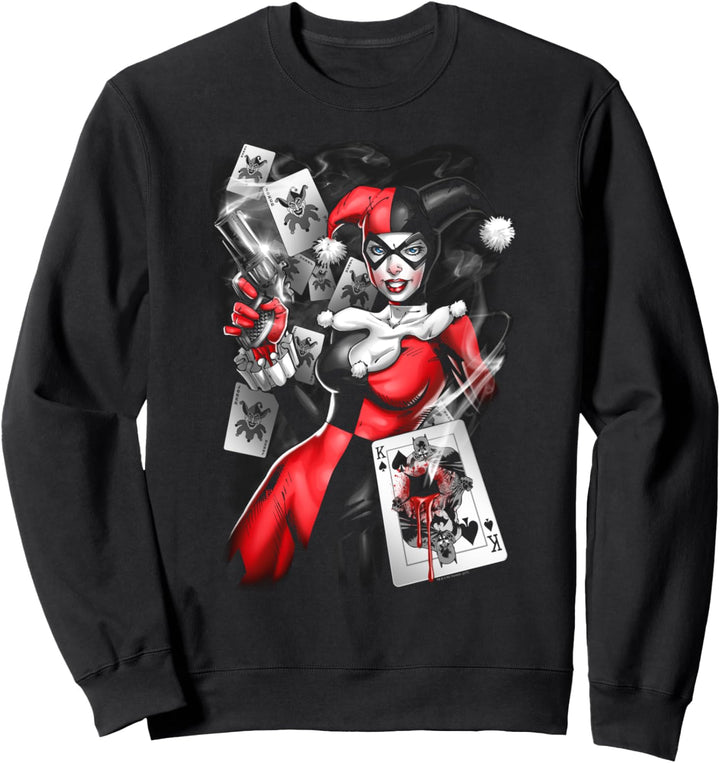 Harley Quinn Smoking Gun Sweatshirt